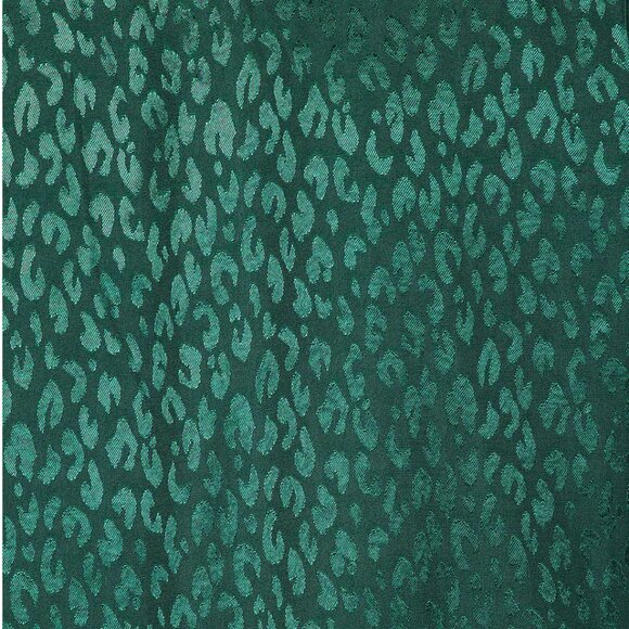 L*Space Harlow Pant In Ultramarine Emerald Green Leopard Print Size 2 - Picture 6 of 11